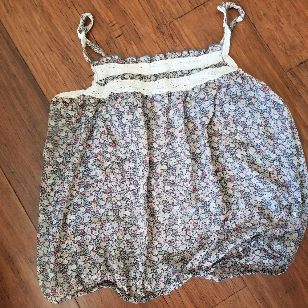 American Eagle Floral Tank Top
